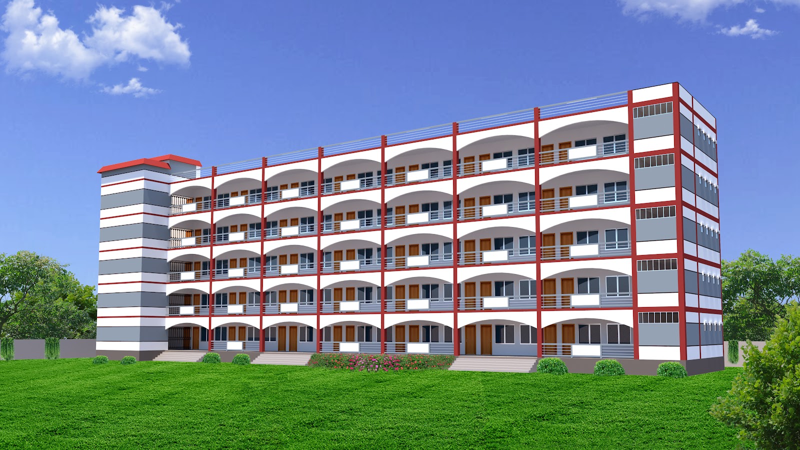 আধুনিক একাডেমিক ভবন